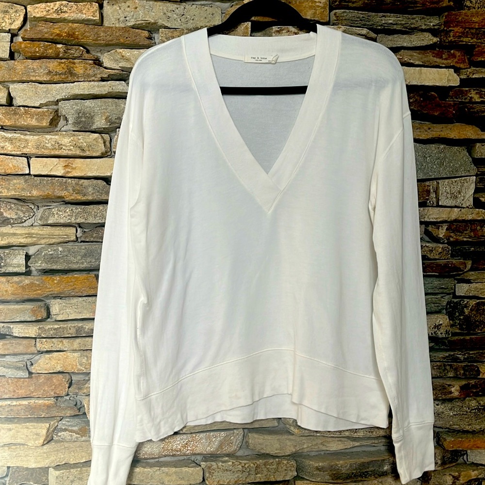 Rag and bone cotton comfy pullover